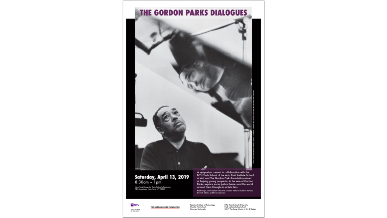Gordon Parks Dialogues event poster